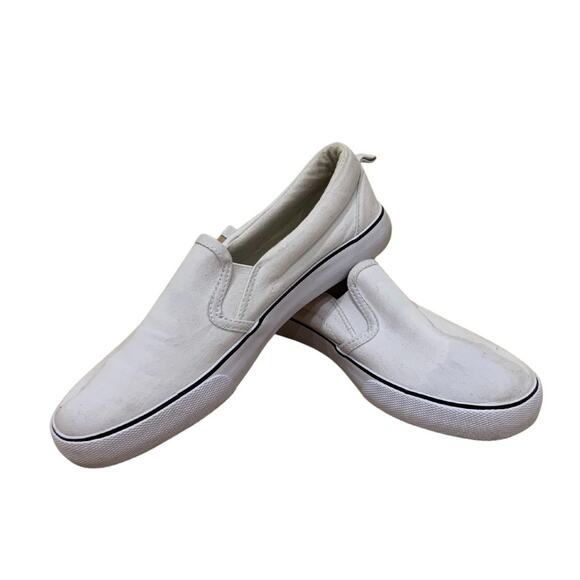 A. new day slip-on shoes womens, 7, white - Picture 1 of 6